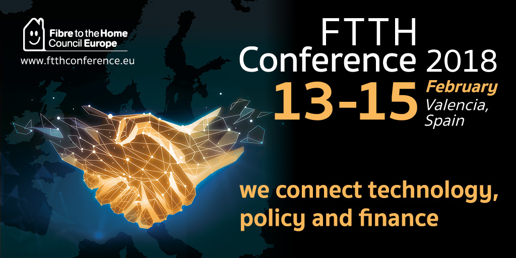 Valencia acoge la FTTH Conference 2018